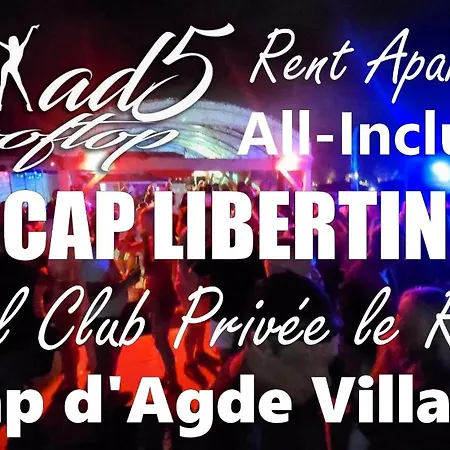5 Cap Libertin Village Naturiste Aparthotel 2*