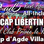 5 Cap Libertin Village Naturiste Apartahotel